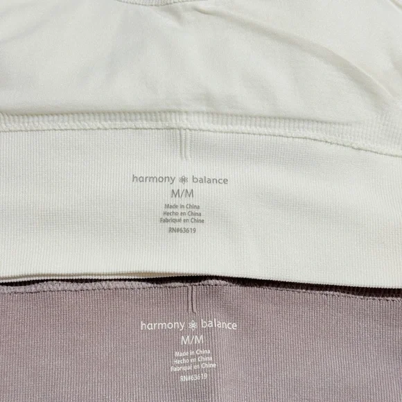 Elegant Ribbed Tank Top Duo - Cream and Taupe - Picture 3 of 3